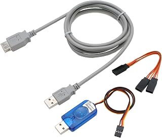 Multiplex USB PC-Kabel RX+S + Telemetry (Uni) USB Cable A Multi-Coloured USB Cables (USB A, 2.0, Multi-Colour)