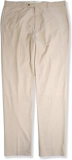 Brooks Brothers Mens Regent Fit Lightwieght Cotton Flat Front Pants, (38W x 34L, 79248 Tan Brown)