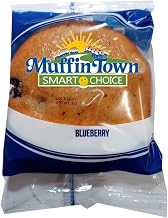 Smart Choice Wholegrain Blueberry Muffin Tops, 2 Ounce -- 60 per case.