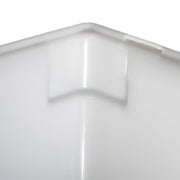 Winco 18" x 26" x 12" / 12" Deep / White Containers