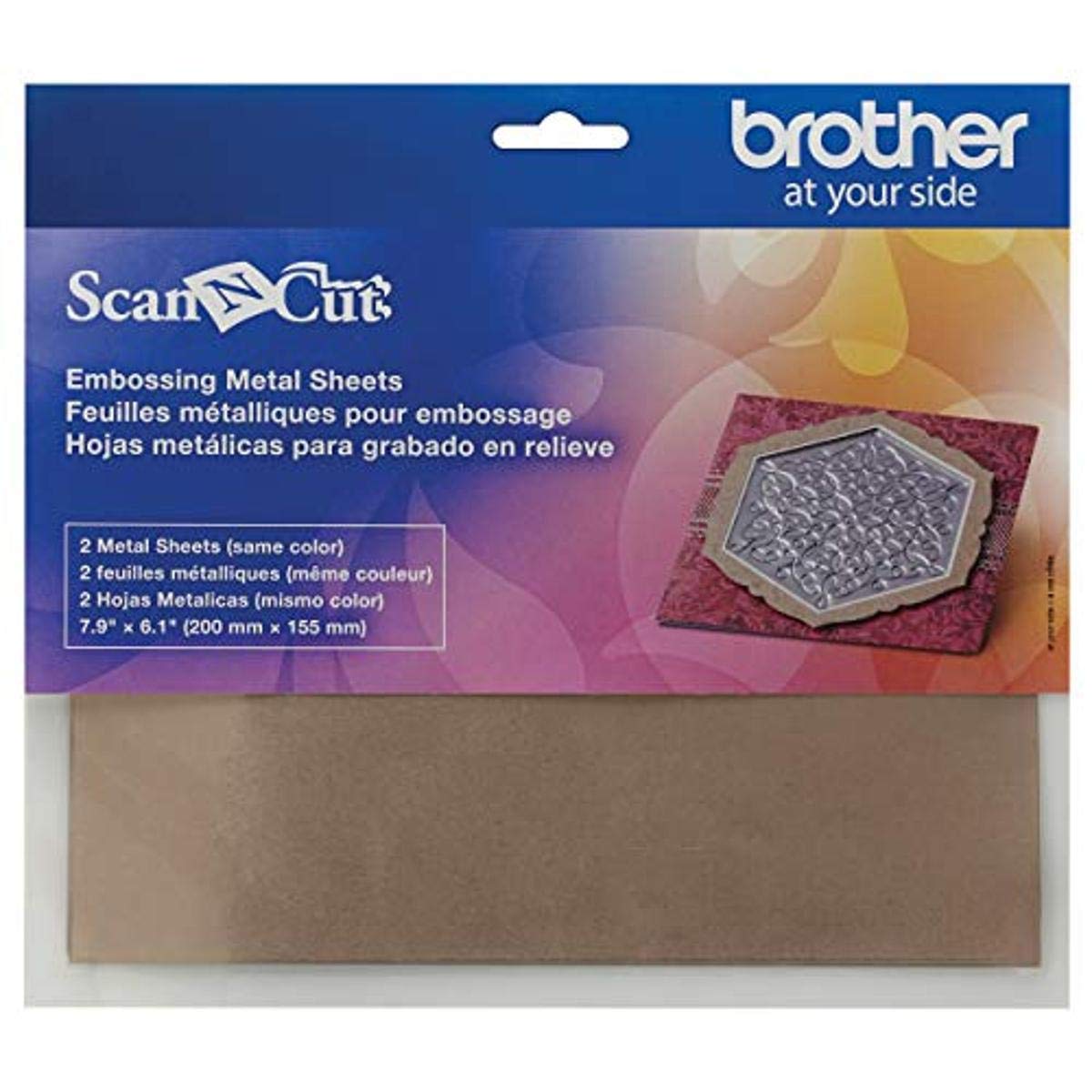 Brother Brass / 7.9 inches x 6.1 inches / Compact Printmaking