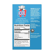 Blue Raspberry Singles To Go - Pack of 3 - Powdered Drink Mix - Zero Sugar - 6 Sticks Per Box - 18 Servings by Icee – 0.63 Ounce (Pack of 3), Pack of 3, Model EWFJS2025_222.4