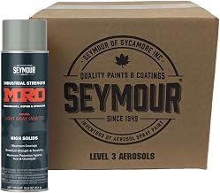 Seymour MRO Industrial Enamel 15 to 17 Oz. Light Gray (ANSI70) 6 Cans/Case