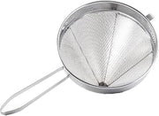 TableCraft 1612 China Cap Strainer, 6 qt., 12" Dia., coarse, Heavy Duty, Dishwasher Safe, 18/8 Stainless Steel