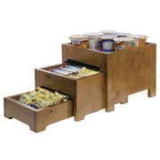Nesting Display Riser Natural Pine Set of by HUBERT – Wood, Natural, Model 50764