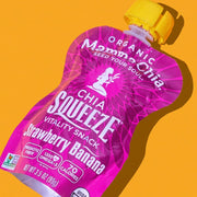 Mamma Chia Strawberry Banana / 3.5 Ounce (Pack of 24) / Snack Fruit Snacks