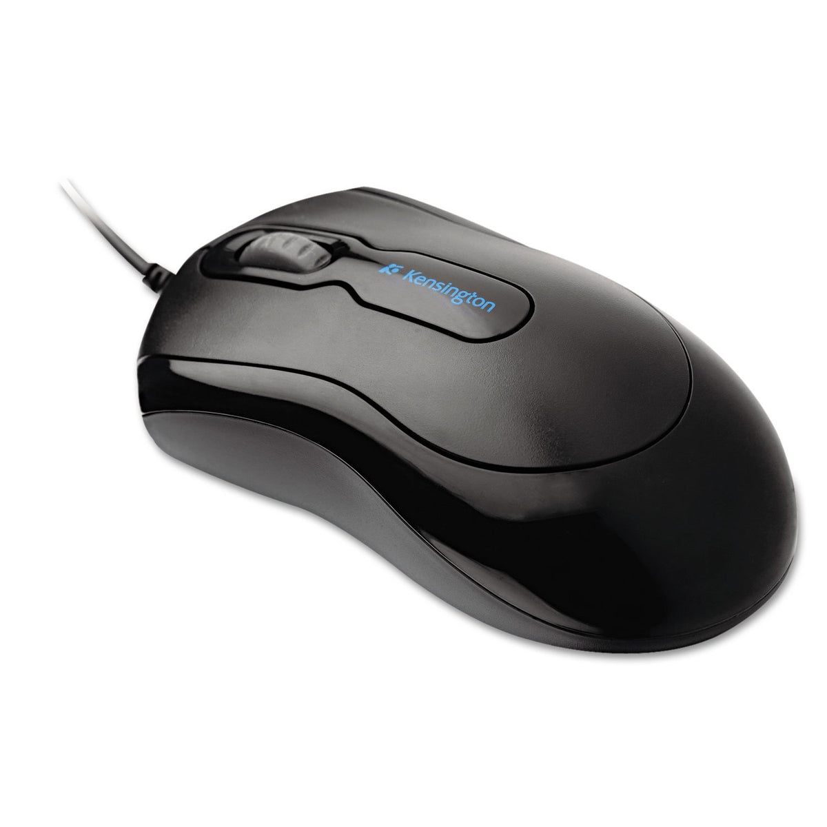 Mouse-in-a-Box Wired USB Mouse () by Kensington – 1 Count (Pack of 1), Plastic, Black, Model K72356US