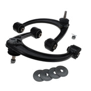 Specialty Products Company Adjustable Upper Control Arms by SPC Performance – Alloy Steel, Unfinished Black, Model 35470