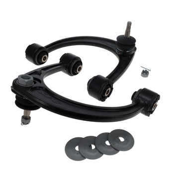 Specialty Products Company Adjustable Upper Control Arms by SPC Performance – Alloy Steel, Unfinished Black, Model 35470