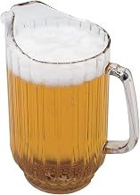 Camwear Pitcher by Cambro – 48-Ounce, 48.0 ounces, Polycarbonate (PC), Clear, Pack of 6