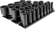 TEKTON 3/4 Inch Drive Socket Set, 33-Piece | SID93108