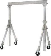 Vestil Aluminum Gantry Crane AHA-2-12-10 Adjustable Height - 2,000 lb. Cap.