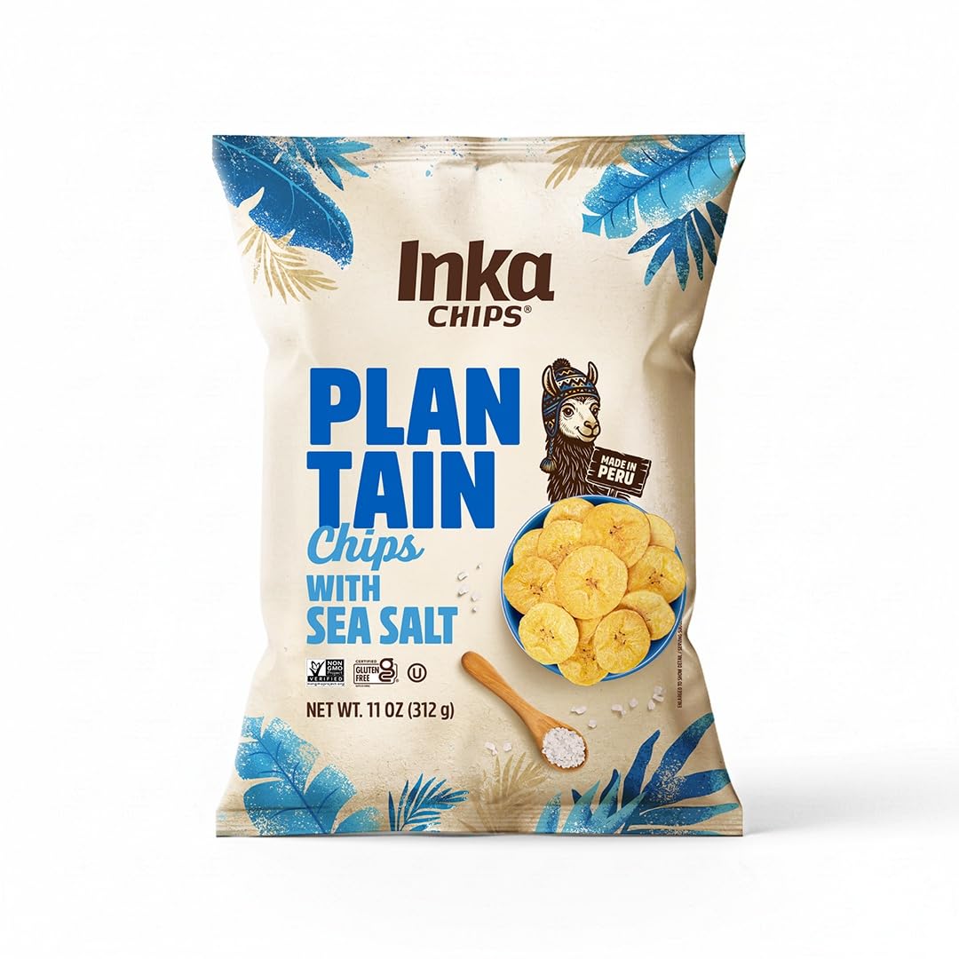 Inka Crops Sea Salt / 11 Ounce (Pack of 6) / 6 Potato