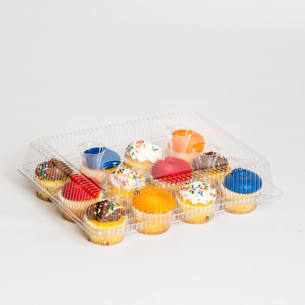 Corp Container Muffin 12Ct Clear, 200 CT