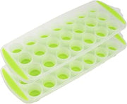 Westmark 52112270 Ice Cube Tray, Polypropylene, Transparent, Green