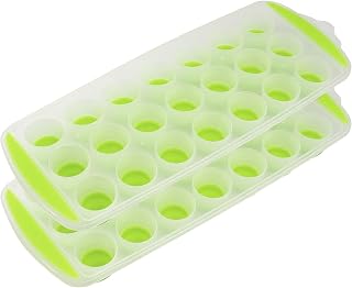 Westmark 52112270 Ice Cube Tray, Polypropylene, Transparent, Green