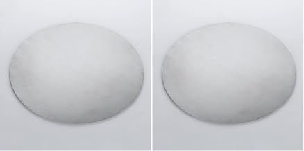 American Metalcraft 18912 Round Separators, 12" Length x 12" Width, Silver (Pack of 2)