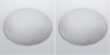 American Metalcraft 18912 Round Separators, 12" Length x 12" Width, Silver (Pack of 2)