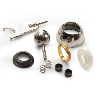 Silver Series Single Lever Valve Repair Kit​‌​‌‌‍​​​‌‌‌‍​​‌‌​​‍​​‌​‌‌‍​​‌‌‌‌​‍​​​‌‌‌‍​​‌‌‌​​‍​​​‌‌​ by Krowne – 4"L x 4"W x 6"H, Brass, Silver, Model 21-340L