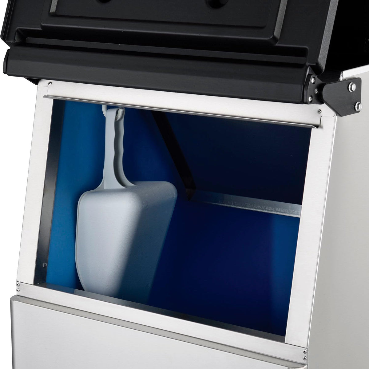 Modular Ice Maker with Bin by Nexel – 350.0 pounds, Stainless Steel, Silver, Model 243031