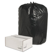 Black Low-Density Recycled Can Liners by Nature Saver – 1 Count (Pack of 100), 60.0 gallons, Plastic, Black, Pack of 100