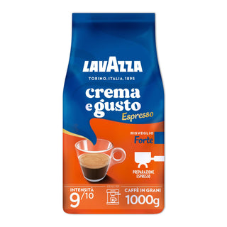 Espresso Crema e Gusto 1000g Whole Beans by Lavazza – 35.27 Ounce (Pack of 1)