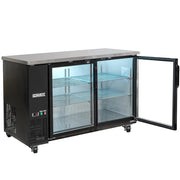 58 7/8" Bar Refrigerator by MOTAK – 61.22x30.51x41.73, In Description, Check Images, Model MBB-2D-60-G-X