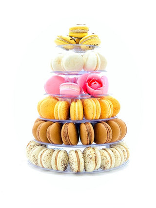 Surprise me 12 Pack | Assorted Vegan Macaron by Macaron Centrale – 12 Count, Pack of 12
