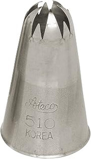 Ateco 510 Deep-Cut-Star Pastry Tube