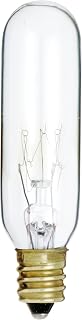 Satco S3910 Dimmable Specialty Incandescent Lamp, 15 W, Incandescent Lamp, Candelabra E12 Lamp Base, T6 Shape, 95 Lumens Initial
