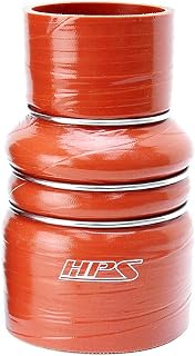 CAC-400-500-L7-HOT High Temperature 4-Ply Aramid Reinforced Silicone CAC Charge Air Cooler Hump Hot Side Coupler Hose, 100 psi Maximum Pressure, 7" Length, 4" > 5" ID