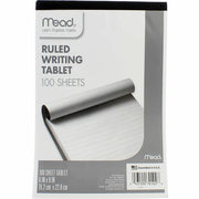 Ruled Writing Tablet by Mead – 6, Plastic, No Color, Model 70102
