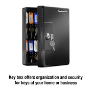 SentrySafe Black / 25 key capacity (Pack of 3) / Modern Key Cabinets