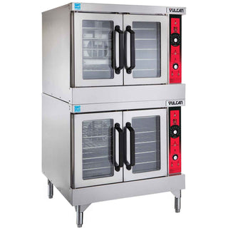 Hart Double Deck Gas Convection Oven by Vulcan – 46 x 45 x 75 inches, Stainless Steel, Model VUL-VC44GD
