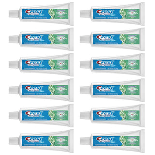 Complete Whitening Scope Minty Toothpaste by Crest – 0.07 Ounce (Pack of 12), Pack of 11