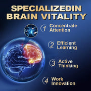 Smarto-One Brain Nutrition Proprietary Blend(DHMP) Nootropic Brain Supplement for Memory by RoyaVita – 120 Count (Pack of 2)