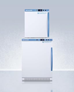ACCUCOLD 24" Medical Performance Series All-Refrigerator/All-Freezer Combination (LHD, Solid Door)