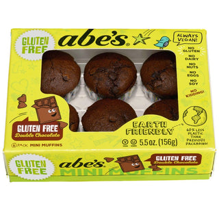 Double Chocolate Muffin 6ct by Abe's – 5.5 Ounce (Pack of 1), Model 0044261496745