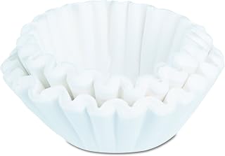 Bunn Coffee/tea Brewer Filters, Flat Bottom, 50/pack, 60 Packs/carton