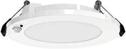 RAB Lighting WFR-6R/PIR 6 Inch Canless Recessed Lighting Motion Sensor LED Wafer Light Ultra Thin Ceiling Light 5CCT Adjustable Occupancy Sensor Downlight