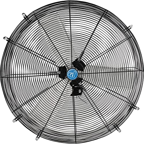 30 Guard Mounted Direct Drive Exhaust Fan by CyclingDeal – Multicolor, Model 246510