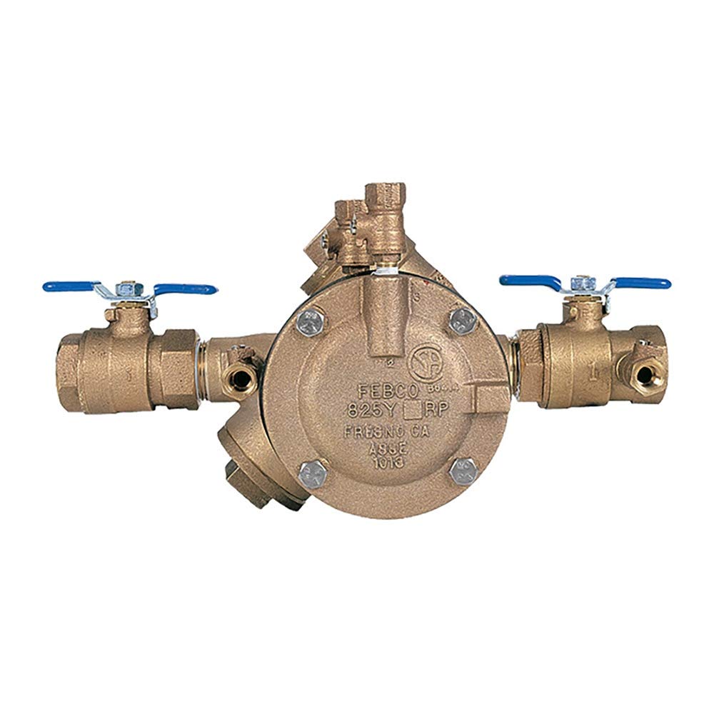 2" Quarter Turn 825Y Reduced Pressure Zone Assembly by Febco – 2" 825Y, Stainless Steel, Bronze, Model 825HBV