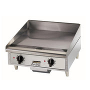 Griddle, counter top, electric, 24" by Toastmaster – Alloy Steel, Model TMGE24
