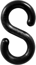 Mr. Chain Connecting S-Hooks, 1.5", Black, 10/Pack