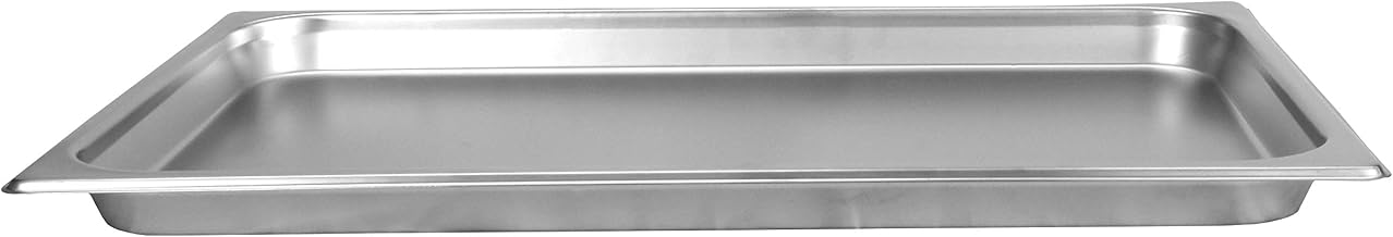 Thunder Group full size 1 1/4" deep 24 gauge anti jam pans