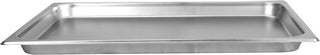 Thunder Group full size 1 1/4" deep 24 gauge anti jam pans