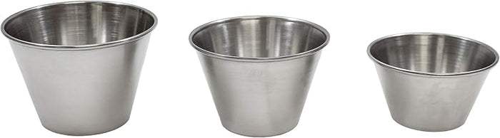 3 oz Sauce Cup, Stainless Steel