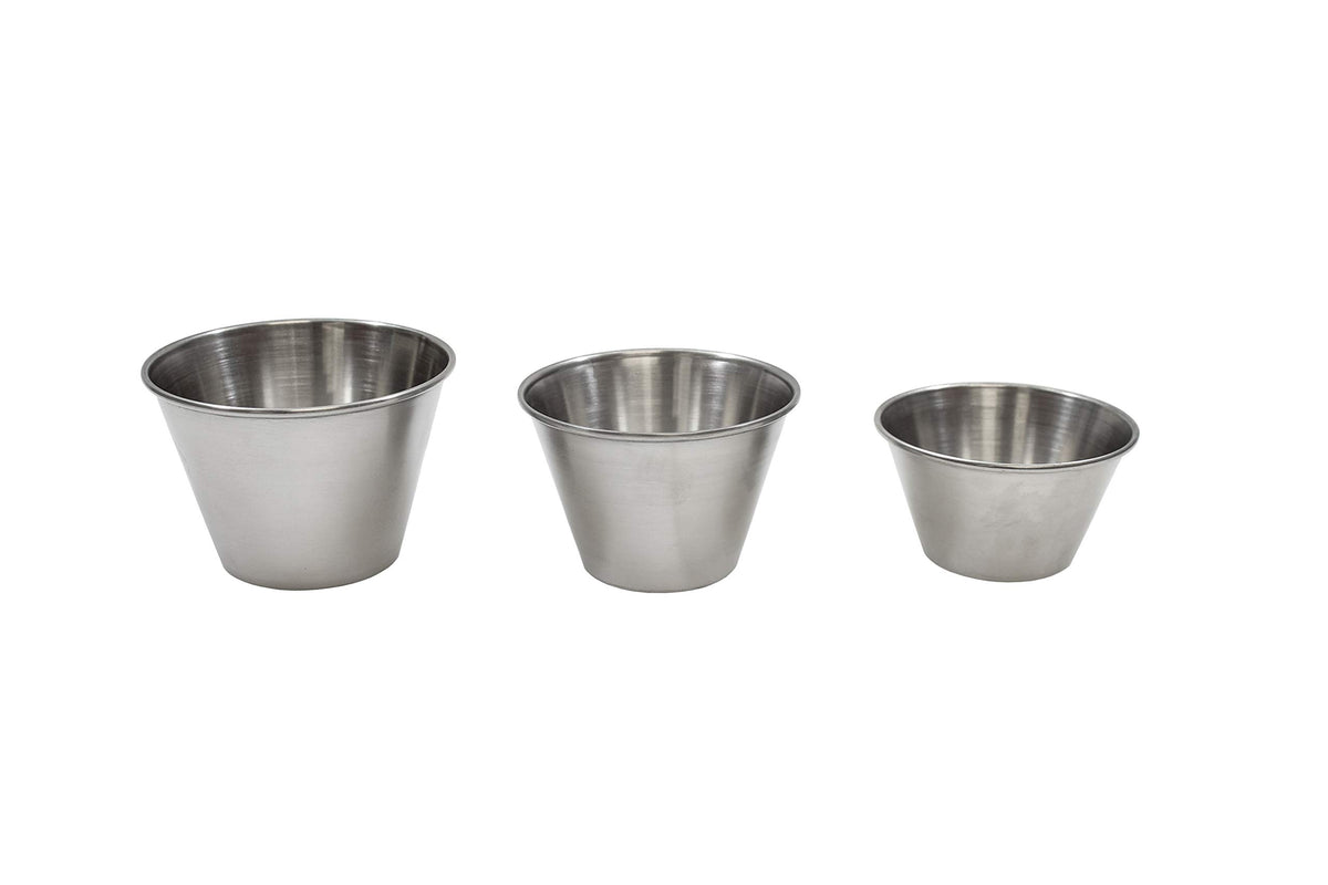 3 oz Sauce Cup by Tablecraft – 3 oz, Stainless Steel, Model 5071