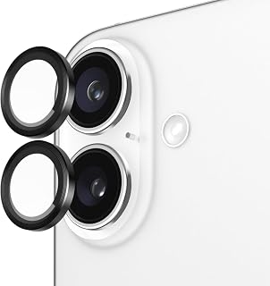 Pelican iPhone 16/iPhone 16 Plus Camera Lens Protector - Black