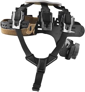 LIFT Safety Lift Dax Hard Hat Replacement Suspension | 340-lumen headlamp with 6 light modes, 80m beam, motion sensor, elastic strap, detachable mount, Lift hard hat compatibility
